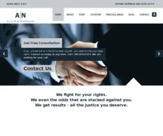 Allen-Norman.com(Accueil) Screenshot