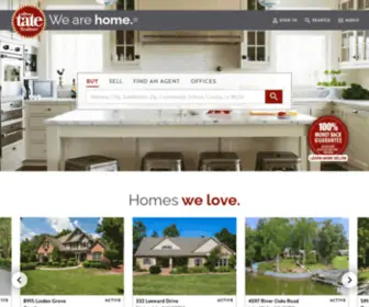 Allen-Tate.com(Real Estate and Homes for Sale) Screenshot