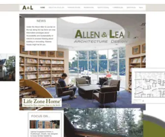 Allenandlea.com(Allen & Lea) Screenshot