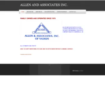 Allenassociatesincorporated.com(ALLEN AND ASSOCIATES INC) Screenshot