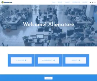 Allenatore.jp(株式会社アレナトーレ　OFFICIAL SITE) Screenshot