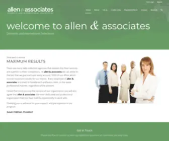 Allencollects.com(Allen & associates) Screenshot