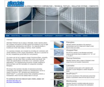 Allendale-Fibertech.com(Allendale Fibertech) Screenshot