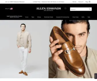 Allenedmonds.com(Men's Shoes) Screenshot