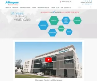 Allengers.com(Allengers Group Of Companies) Screenshot