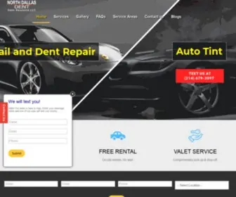 Allenhailrepair.com(Auto Hail Repair & Dent Removal Service Company) Screenshot