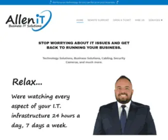 Allenit.net(Business It Solutions) Screenshot