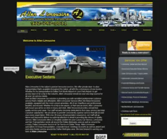 Allenlimousine.com(Dallas Limo) Screenshot