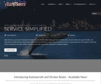 Allenmarineservice.com(Allen Marine) Screenshot