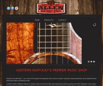 Allenmusicshop.com(Allenmusicshop) Screenshot