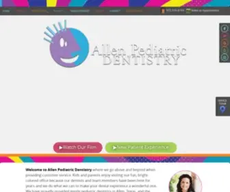 AllenpediatriCDentistry.com(Allen Pediatric Dentistry) Screenshot