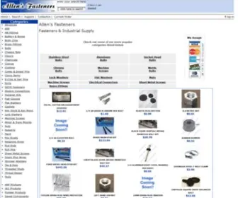 Allensfasteners.com(Chrome Bolts) Screenshot