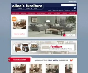 Allensfurniture.net(Allensfurniture) Screenshot
