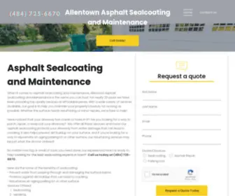 Allentown-Asphaltsealcoating-AND-Maintenance.com(Allentown Asphaltsealcoating AND Maintenance) Screenshot