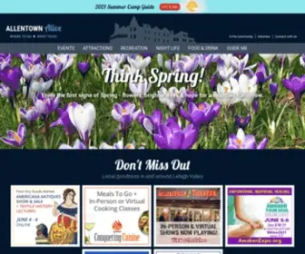 Allentownalive.com(Visit Allentown for Things to Do) Screenshot