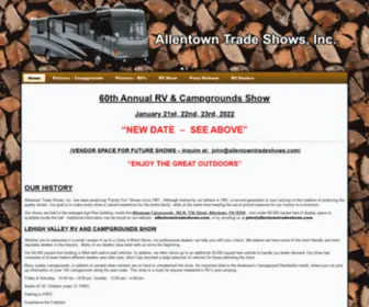 Allentowntradeshows.com(Allentown Trade Shows INC) Screenshot