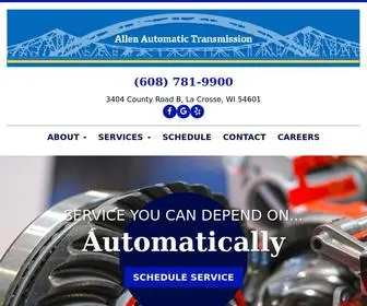 Allentrans.com(Allen Automatic Transmission) Screenshot