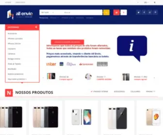 Allenvio.com(All Envio) Screenshot