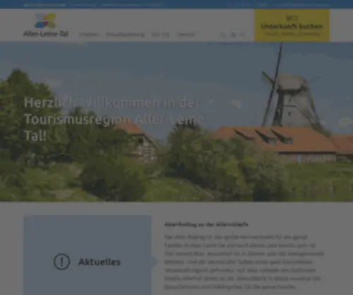 Aller-Leine-Tal.de(Aller-Leine-Tal - Home) Screenshot