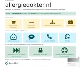 Allergiedokter.nl(Neem contact op) Screenshot