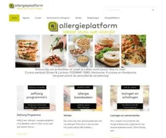 Allergieplatform.nl(Home » AllergiePlatform) Screenshot