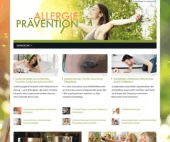 Allergiepraevention.de(Gesundheit) Screenshot