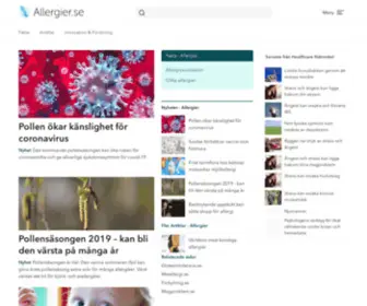 Allergier.se(Information) Screenshot