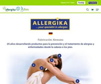 Allergikachile.com(Allergika Chile) Screenshot