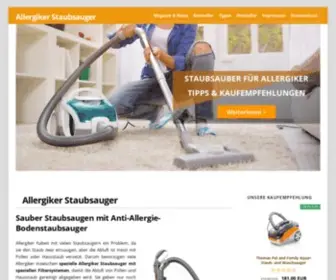 Allergiker-Staubsauger.net(Allergiker Staubsauger) Screenshot