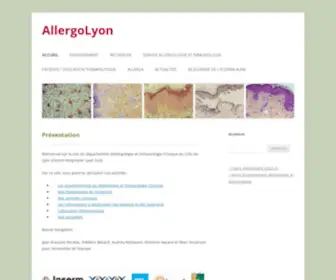 Allergolyon.fr(AllergoLyon) Screenshot