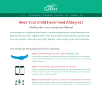 Allerguarder.com(AllerGuarder) Screenshot