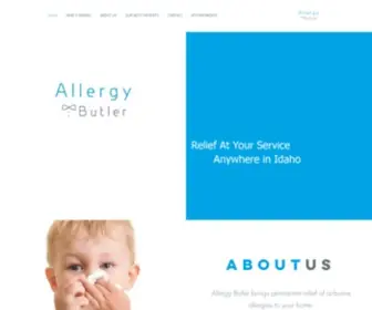 Allergybutler.com(Allergist) Screenshot