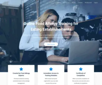 Allergycertifiedtraining.com(Allergy Certified Training) Screenshot