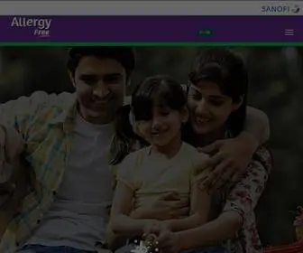 Allergyfree.co.in(Allergy Free) Screenshot