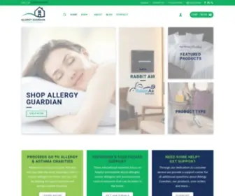 Allergyguardian.com(Allergy Guardian) Screenshot