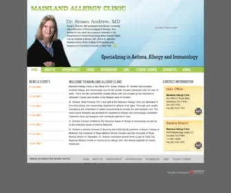 Allergymd.org(Mainland Allergy Clinic) Screenshot