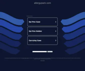Allergypack.com(Allergy Pack) Screenshot