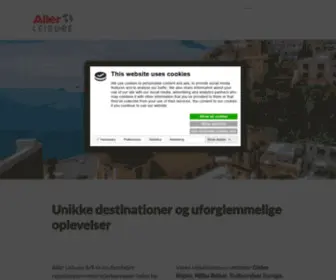 Allerleisure.com(Aller Leisure) Screenshot