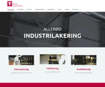 Alleroed-Industrilakering.dk(Allerød Industrilakering) Screenshot