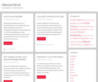 Allerstorfer.at(Knowledgebase von Gerald Allerstorfer) Screenshot