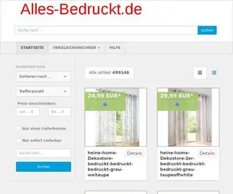 Alles-Bedruckt.de(Alles Bedruckt) Screenshot