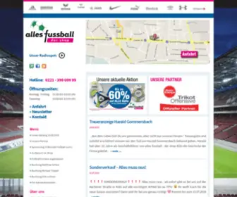 Alles-Fussball-Koeln.de(Alles Fussball Koeln) Screenshot