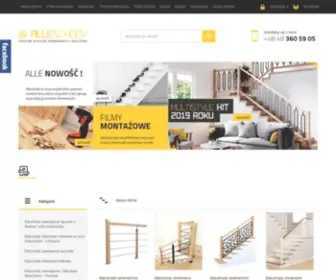 Alleschody.pl(Schody i balustrady drewniane) Screenshot