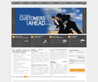 Allesoft.com(Offshore Software Development) Screenshot