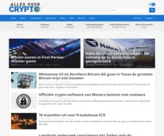 Allesovercrypto.nl(Bitcoin & Crypto koers) Screenshot