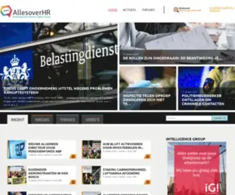 Allesoverhr.nl(Voor alles over HR ga je naar AllesoverHR) Screenshot