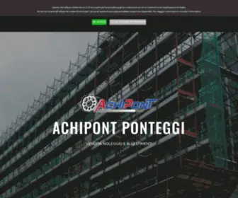 Allestimentoponteggi.com(Vendita noleggio e allestimento Ponteggi) Screenshot