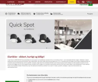 Alletiders-EL-VVS.dk(Lave fragtpriser) Screenshot