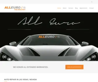 Alleuropeanautorepair.com(Auto Repair Las Vegas) Screenshot