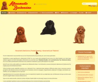 Allevamentobarboncino.it(ALLEVAMENTO BARBONCINO) Screenshot